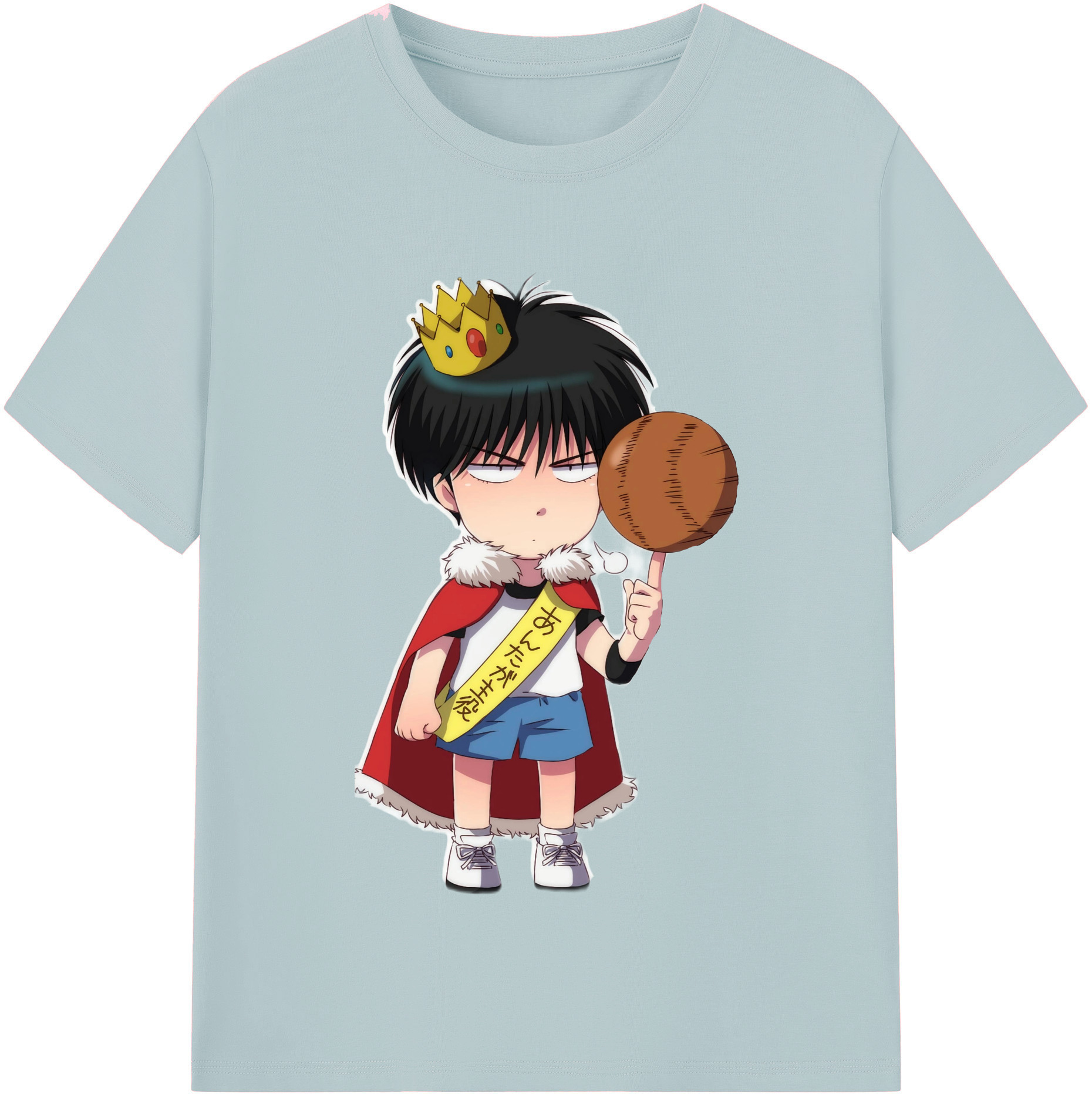 SLAM DUNK／スラムダンク 綿100％半袖Tシャツ（フロントプリント）